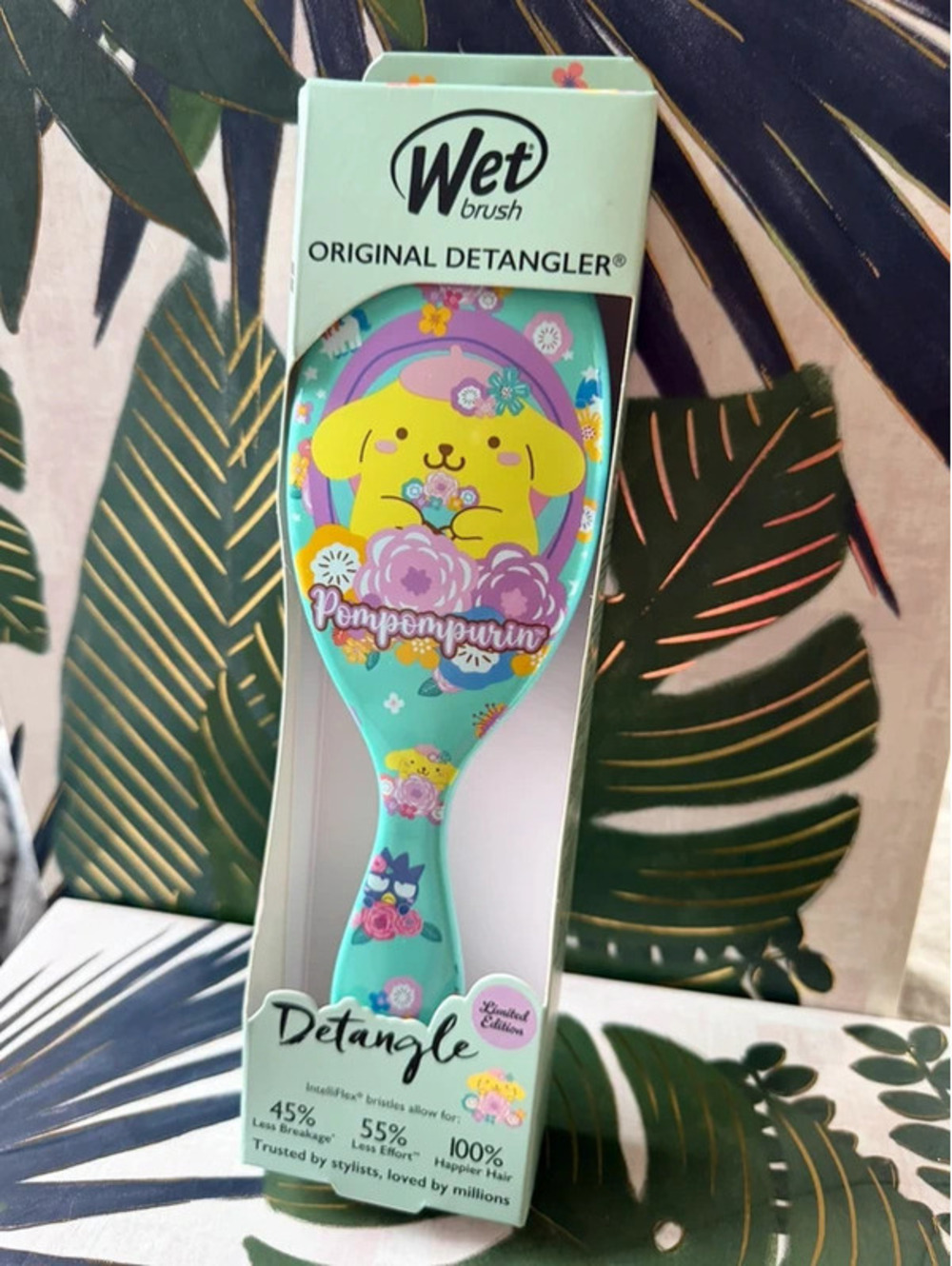 Sanrio Pompompurin Wet Brush Original Detangler Limited Edition NIB